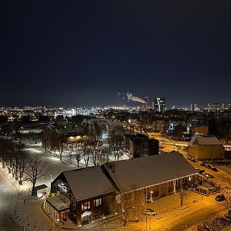 Apartament Z Widokiem Na Gdansk I Zatoke Free & Priv Parking Esterno foto