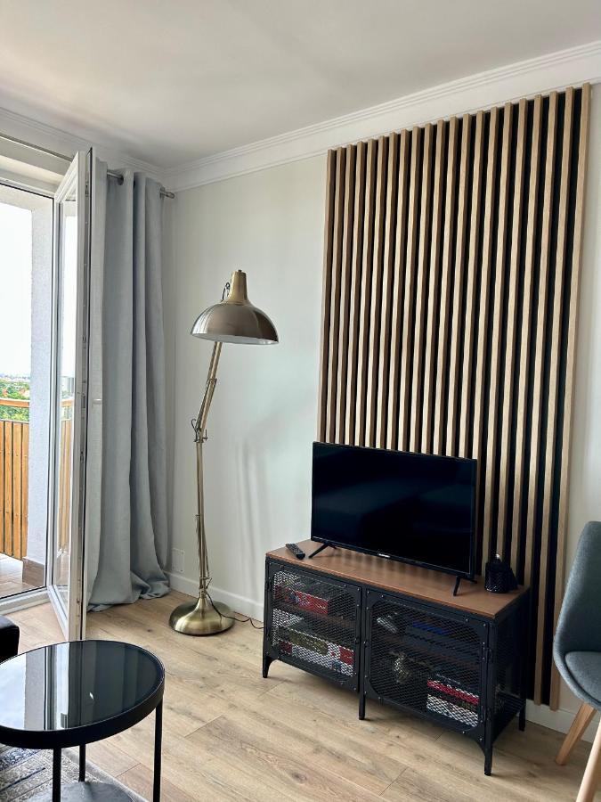 Apartament Z Widokiem Na Gdansk I Zatoke Free & Priv Parking Esterno foto