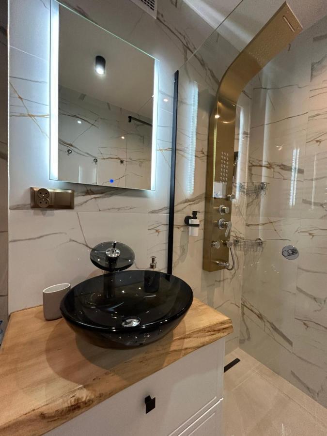 Apartament Z Widokiem Na Gdansk I Zatoke Free & Priv Parking Esterno foto