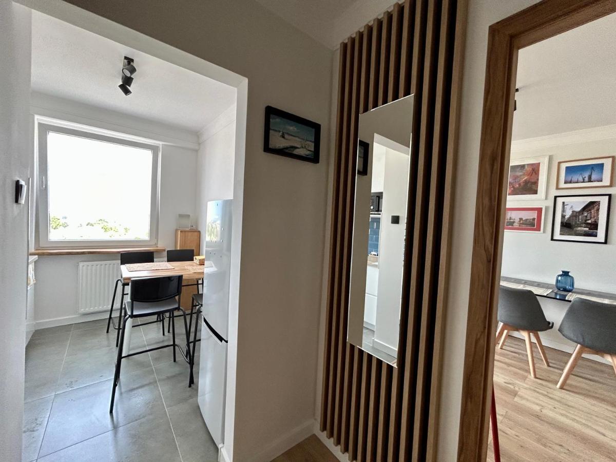 Apartament Z Widokiem Na Gdansk I Zatoke Free & Priv Parking Esterno foto