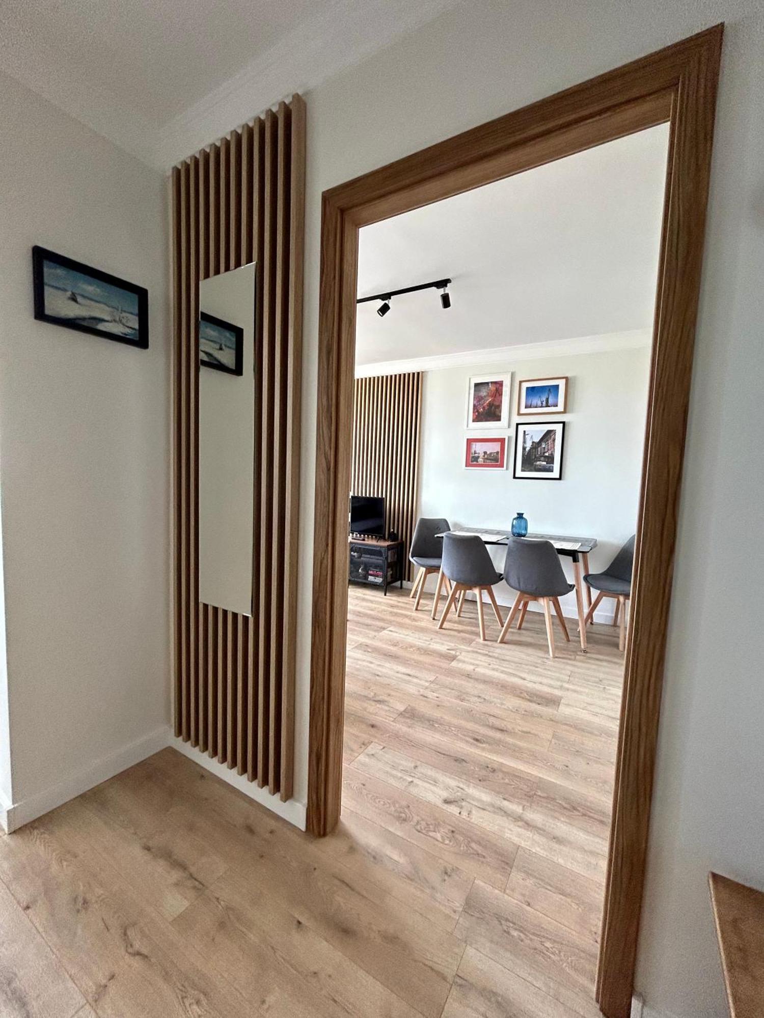 Apartament Z Widokiem Na Gdansk I Zatoke Free & Priv Parking Esterno foto